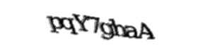 Security check image, please type the characters shown