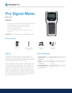 Spec Sheet