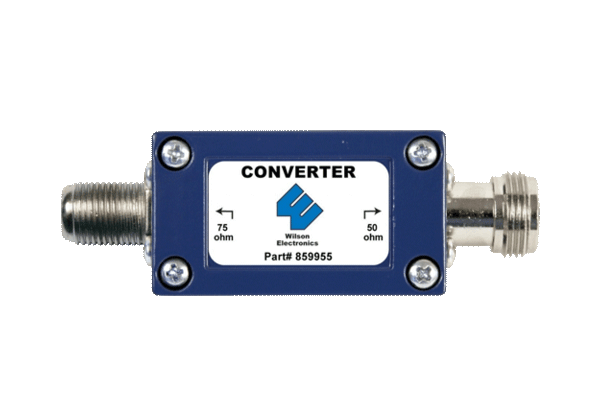 50 to 75 Ohm Converter