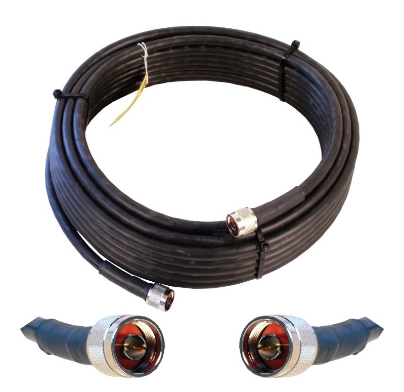 60 ft Wilson-400 Ultra Low-Loss Cable (N-Male to N-Male)