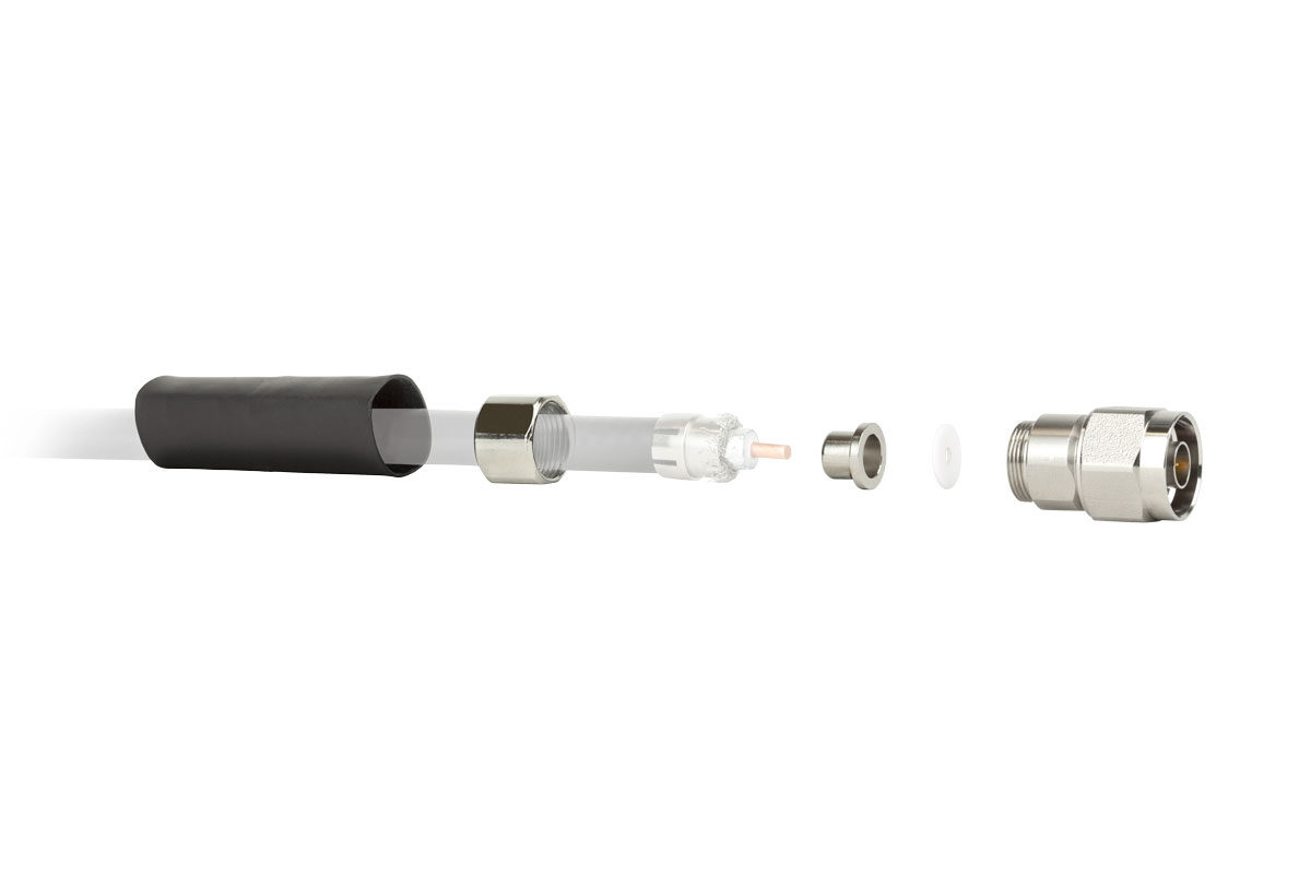 Solderless Field Termination Captive Pin N Connectors