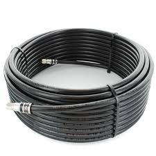 75 ft. Black RG11 Low-Loss Coax Cable